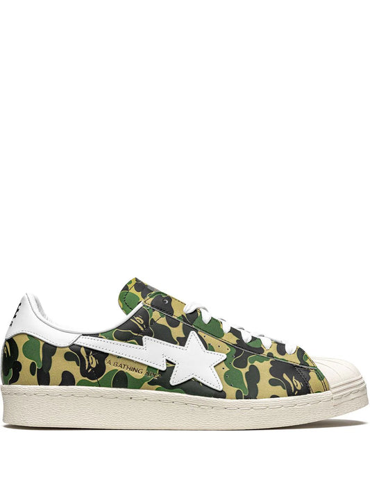 Adidas Superstar Bape ABC Camo Green