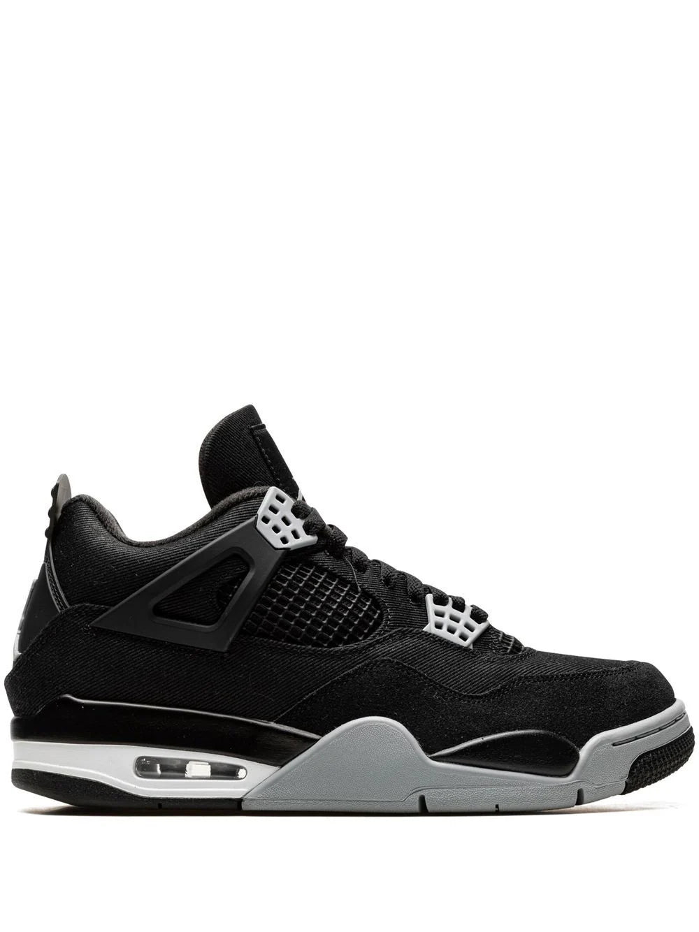 AIR JORDAN 4 RETRO "BLACK CANVAS"